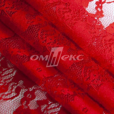 Кружевное полотно стрейч 15A61/RED, 100 гр/м2, шир.150см - купить в Новошахтинске. Цена 1 597.08 руб.