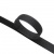 Липучка с покрытием ПВХ, шир. 25 мм (упак. 25 м), цвет чёрный - купить в Новошахтинске. Цена: 14.93 руб.