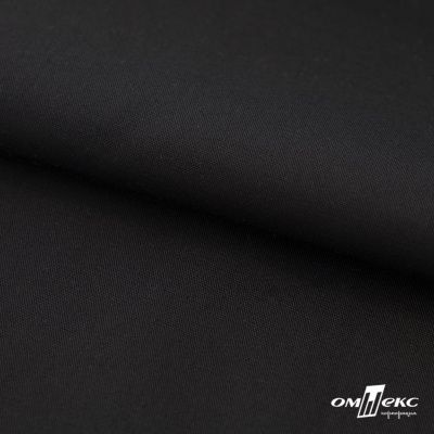 Ткань сорочечная Альто, 115 г/м2, 58% пэ,42% хл, окрашенный, шир.150 см, цв. чёрный  (арт.101) - купить в Новошахтинске. Цена 273.15 руб.