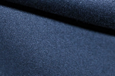 Ткань костюмная 8874/3, цвет темно-синий, 100% полиэфир - купить в Новошахтинске. Цена 433.60 руб.