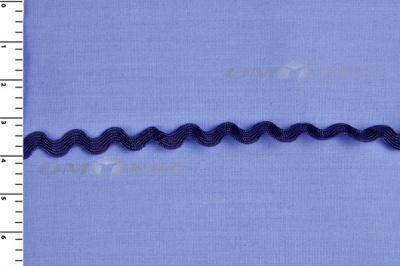 Тесьма плетеная "Вьюнчик"/т.синий - купить в Новошахтинске. Цена: 48.52 руб.