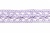 Тесьма кружевная 0621-1855, шир. 18 мм/уп. 20+/-1 м, цвет 107-фиолет - купить в Новошахтинске. Цена: 466.97 руб.