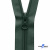 Спиральная молния Т5 890, 80 см, автомат, цвет т.зелёный - купить в Новошахтинске. Цена: 16.61 руб.