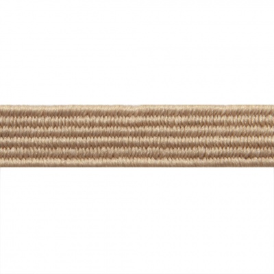Резиновые нити с текстильным покрытием, шир. 6 мм ( упак.30 м/уп), цв.- 97-бежевый - купить в Новошахтинске. Цена: 152.05 руб.