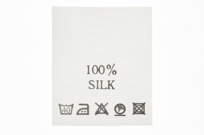 Состав и уход 100% Silk 200 шт - купить в Новошахтинске. Цена: 232.29 руб.