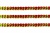 Пайетки "ОмТекс" на нитях, CREAM, 6 мм С / упак.73+/-1м, цв. 96 - красный - купить в Новошахтинске. Цена: 484.77 руб.