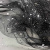 Сетка Фатин Глитер Спейс, 12 (+/-5) гр/м2, шир.150 см, 16-167/черный - купить в Новошахтинске. Цена 184.03 руб.