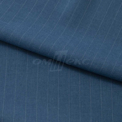 Костюмная ткань "Жаклин", 188 гр/м2, шир. 150 см, цвет серо-голубой - купить в Новошахтинске. Цена 426.49 руб.