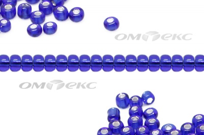Бисер (SL) 11/0 ( упак.100 гр) цв.28 - синий - купить в Новошахтинске. Цена: 53.34 руб.