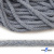 Шнур плетеный d-6 мм круглый, 70% хлопок 30% полиэстер, уп.90+/-1 м, цв.1086-голубой - купить в Новошахтинске. Цена: 588 руб.