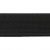Резинка 25 мм Тканая, 13,75 гр/п.м, (бобина 25 +/-0,5 м) - черная  - купить в Новошахтинске. Цена: 11.67 руб.