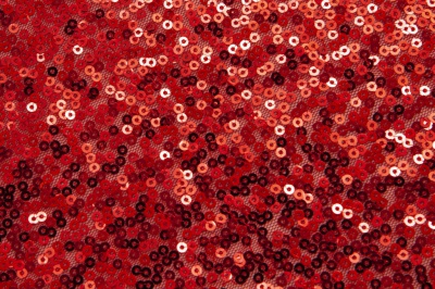 Сетка с пайетками №18, 188 гр/м2, шир.130см, цвет красный - купить в Новошахтинске. Цена 371 руб.