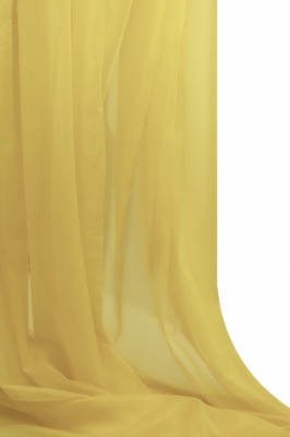 Портьерный капрон 12-0826, 47 гр/м2, шир.300см, цвет св.жёлтый - купить в Новошахтинске. Цена 137.27 руб.