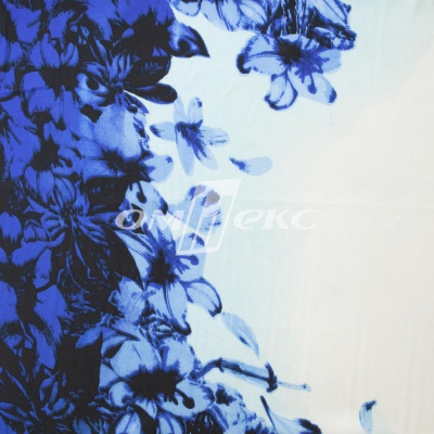 Плательная ткань "Фламенко" 19.1, 80 гр/м2, шир.150 см, принт растительный - купить в Новошахтинске. Цена 241.49 руб.