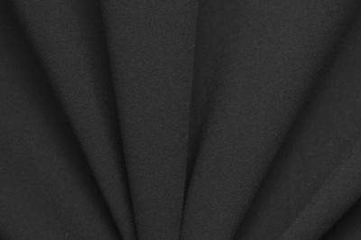 Костюмная ткань с вискозой "Бриджит", 210 гр/м2, шир.150см, цвет чёрный - купить в Новошахтинске. Цена 570.73 руб.