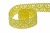 Тесьма кружевная 0621-1059, шир. 20 мм/уп. 20+/-1 м, цвет 017-жёлтый - купить в Новошахтинске. Цена: 507.67 руб.
