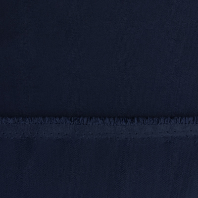 Костюмная ткань "Элис", 220 гр/м2, шир.150 см, цвет т.синий - купить в Новошахтинске. Цена 308 руб.