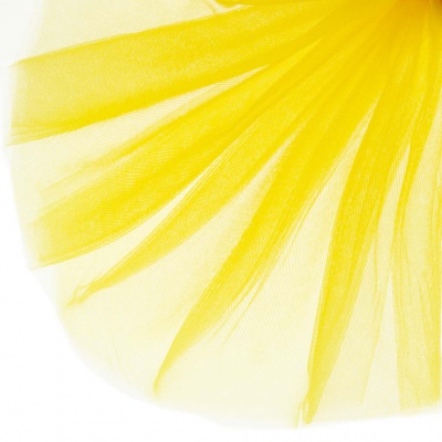 Фатин блестящий 16-70, 12 гр/м2, шир.300см, цвет жёлтый - купить в Новошахтинске. Цена 110.84 руб.